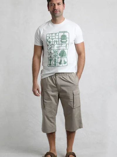 Weird Fish Summersville 3/4 Length Cargo Trousers