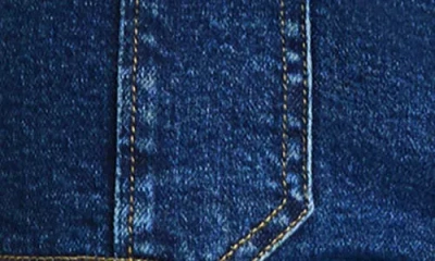 Cinq À Sept Benji Cuffed Wide Leg Jeans In Blue