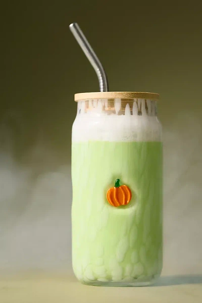 Anthropologie The Icon Juice Glass Tumbler With Lid
