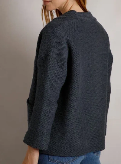 Weird Fish Santosh Cropped Macaroni Kimono Cardigan