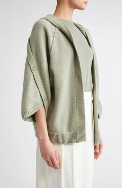 Max Mara Vals Wool & Cashmere Hooded Cardigan