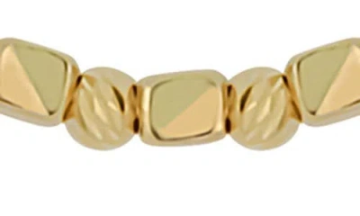 Bony Levy 14k Gold Beaded Chain Necklace