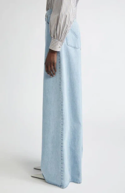 Max Mara Affari High-rise Wide-leg Jeans In Blue