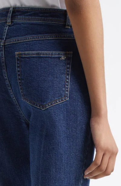 Cinq À Sept Tailors Crease Shailene Flare Jeans In Blue