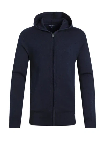Weird Fish Samuel Knitted Full Zip Hooded Jumper