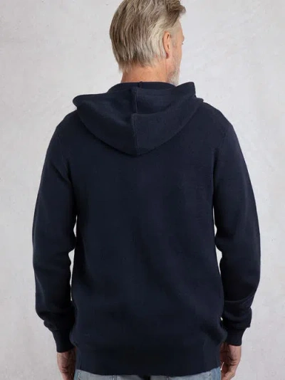 Weird Fish Samuel Knitted Full Zip Hooded Jumper