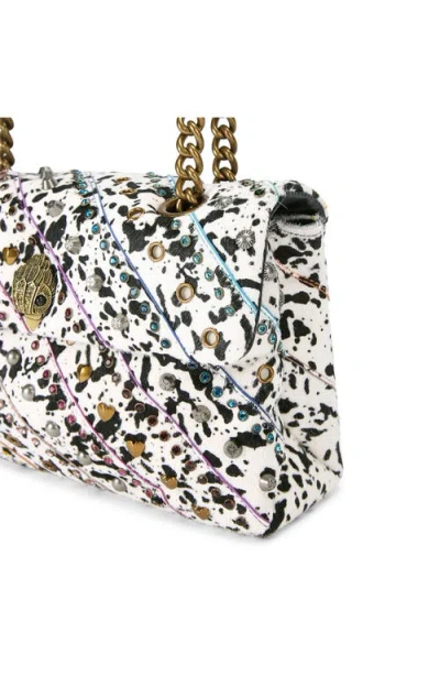 Kurt Geiger London Large Genuine Calf Hair Convertible Shoulder Bag