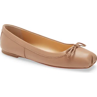 Christian Louboutin Mamadrague Leather Ballet Flats