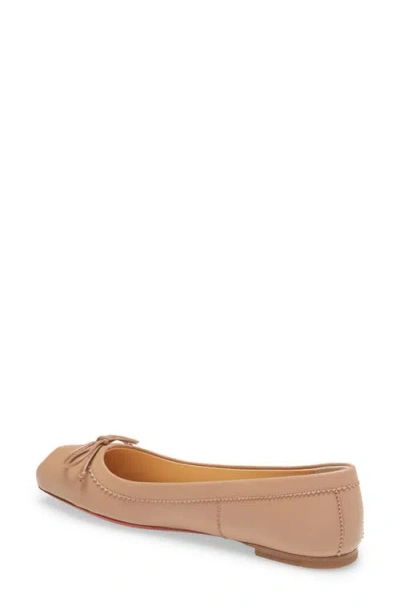 Christian Louboutin Mamadrague Leather Ballet Flats