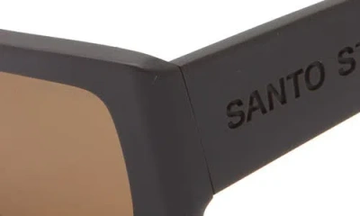 Santo Studio Forma Polarized Rectangular Sunglasses
