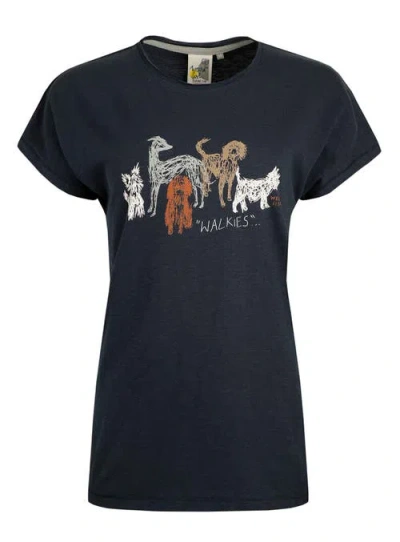 Weird Fish Walkies Slub T-shirt