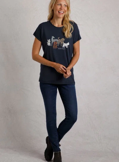 Weird Fish Walkies Slub T-shirt