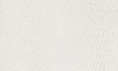 Marni Mending Logo Distressed Boxy Cotton Cardigan In White