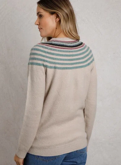 Weird Fish Sinatra Patterned Knit Jumper