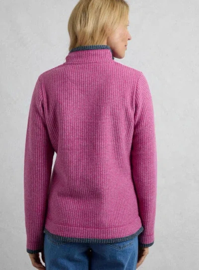 Weird Fish Beye 1/4 Zip Grid Fleece