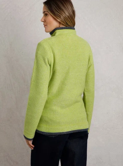 Weird Fish Beye 1/4 Zip Grid Fleece