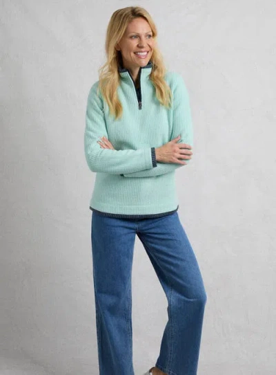 Weird Fish Beye 1/4 Zip Grid Fleece