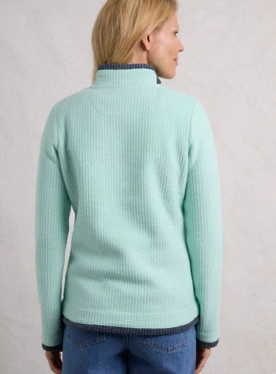 Weird Fish Beye 1/4 Zip Grid Fleece