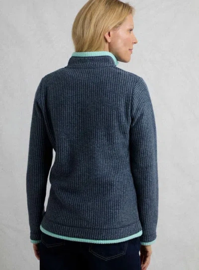 Weird Fish Beye 1/4 Zip Grid Fleece