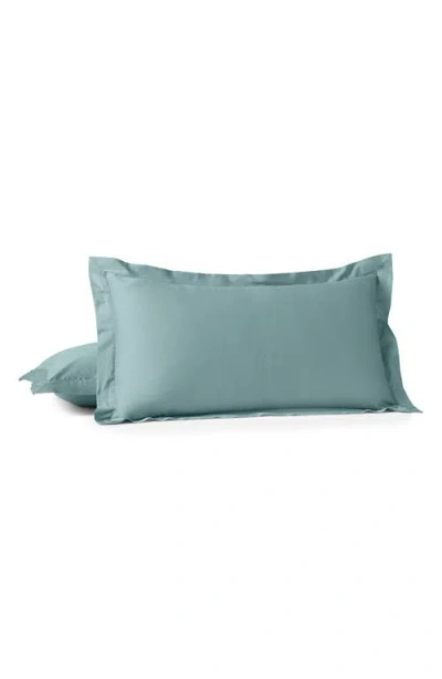 Coyuchi Cloud Soft Organic Cotton Sateen Sham In Gray