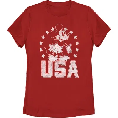 Mickey & Friends Fourth Of July Usa Mickey Mouse  Graphic T-shirt