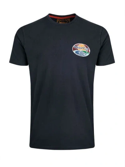 Weird Fish Land And Sea Back Print Graphic T-shirt