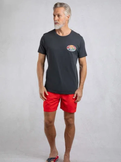 Weird Fish Land And Sea Back Print Graphic T-shirt