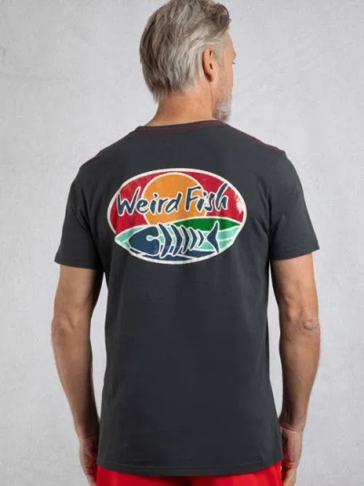 Weird Fish Land And Sea Back Print Graphic T-shirt