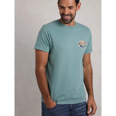 Weird Fish Land And Sea Back Print Graphic T-shirt