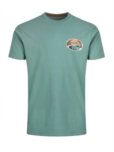 Weird Fish Land And Sea Back Print Graphic T-shirt