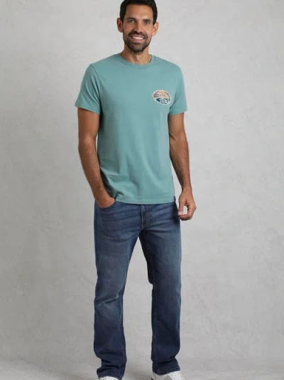 Weird Fish Land And Sea Back Print Graphic T-shirt
