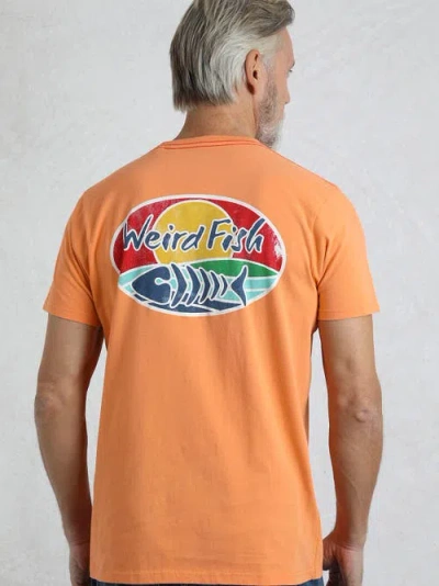 Weird Fish Land And Sea Back Print Graphic T-shirt
