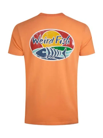 Weird Fish Land And Sea Back Print Graphic T-shirt