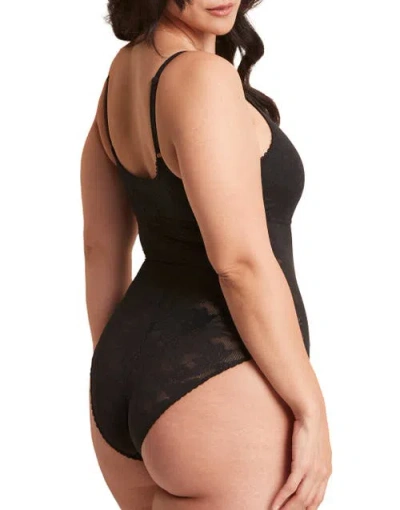 Adore Me Mitzi Smoothing Bodysuit In Black