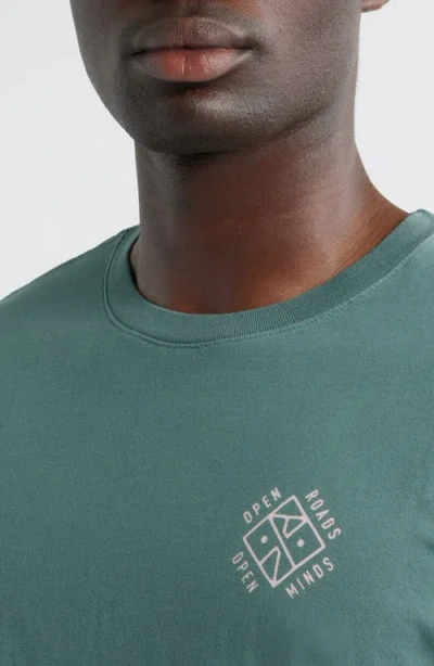 Roark Ghostrider Graphic T-shirt In Green
