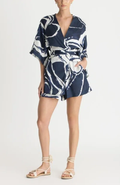 Diarrablu Cabana Kimono In Blue