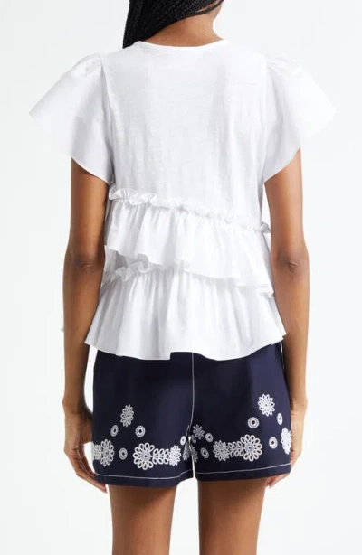 Cinq À Sept Cinq A Sept Jaipur Top In White