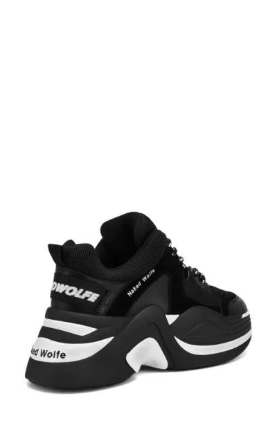 Naked Wolfe Track Double Chunky Platform Sneaker