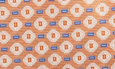 Canali Neat Medallion Silk Tie