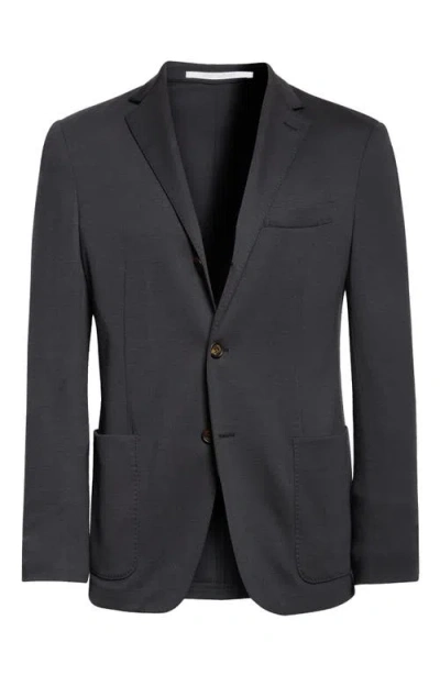 Eleventy Single Breasted Wool Sport Coat In Black