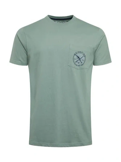 Weird Fish Tidal Branded Pocket T-shirt