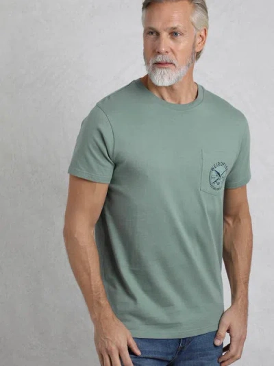 Weird Fish Tidal Branded Pocket T-shirt