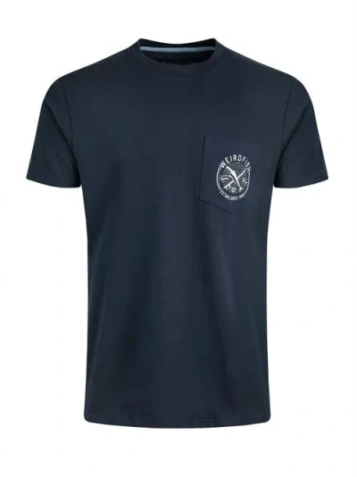 Weird Fish Tidal Branded Pocket T-shirt