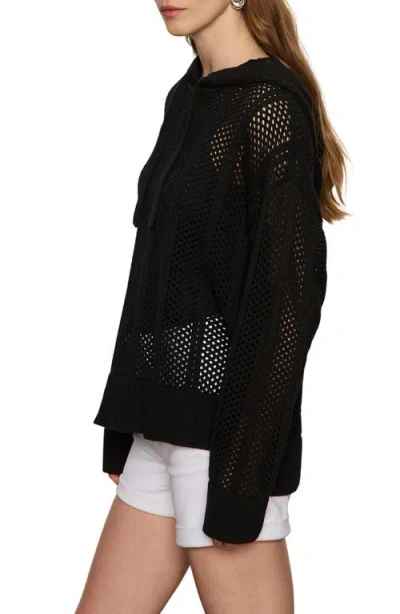 Sanctuary Beach Open Knit Hoodie