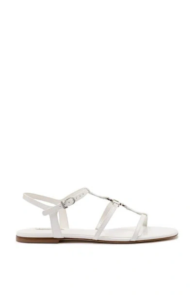 Larroude Larroudé Hana Flat In White