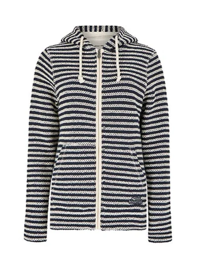 Weird Fish Fisher Full Zip Stripe Macaroni Hoodie