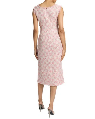 Santorelli Faye Sleevess Midi Sheath Dress