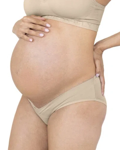 Kindred Bravely Under-the-bump Bikini Underwear 5 Pack In Black