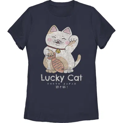 Lost Gods Lucky Cat On Your Side  Graphic T-shirt