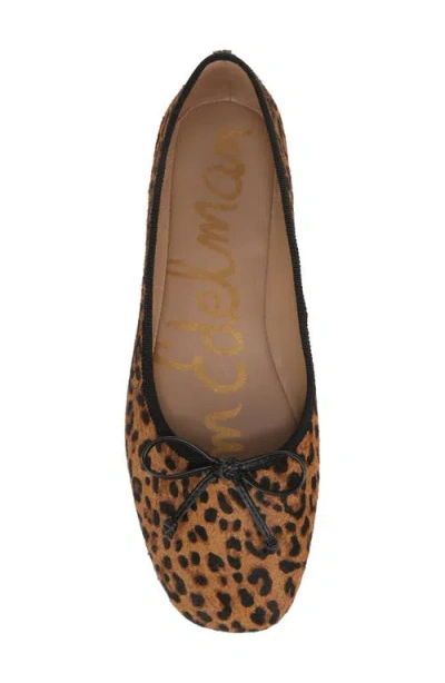 Sam Edelman Alie Ballet Flat In Animal Print